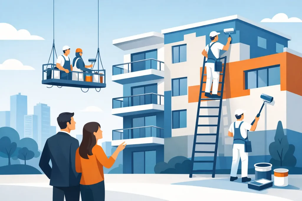 Apartment Building Painters Melbourne Owners Trust