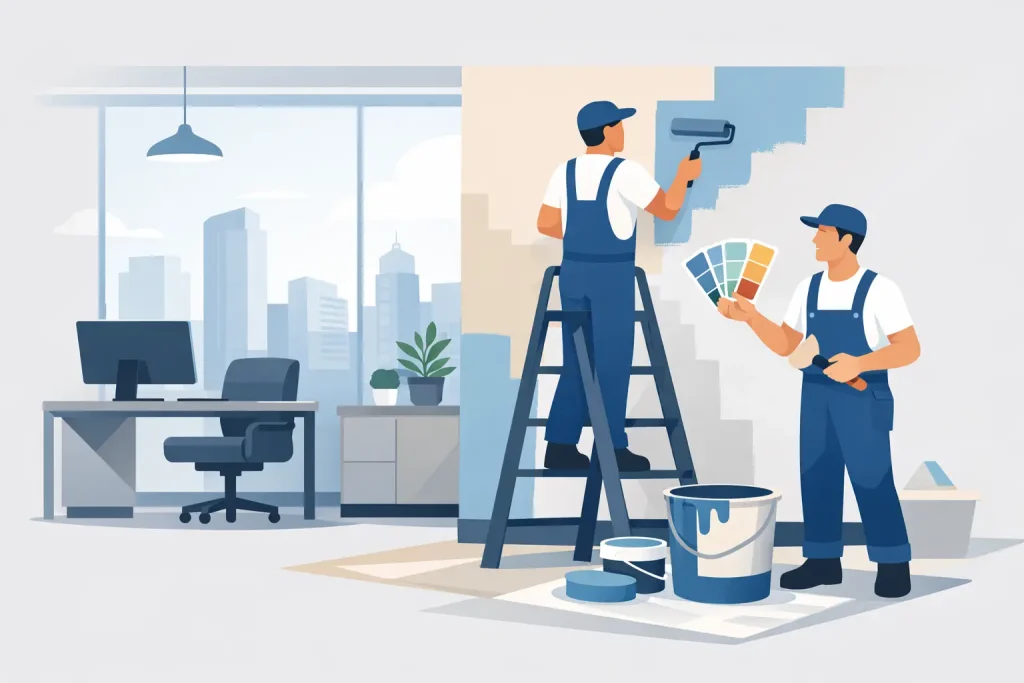 Choosing Office Painting Contractors Melbourne