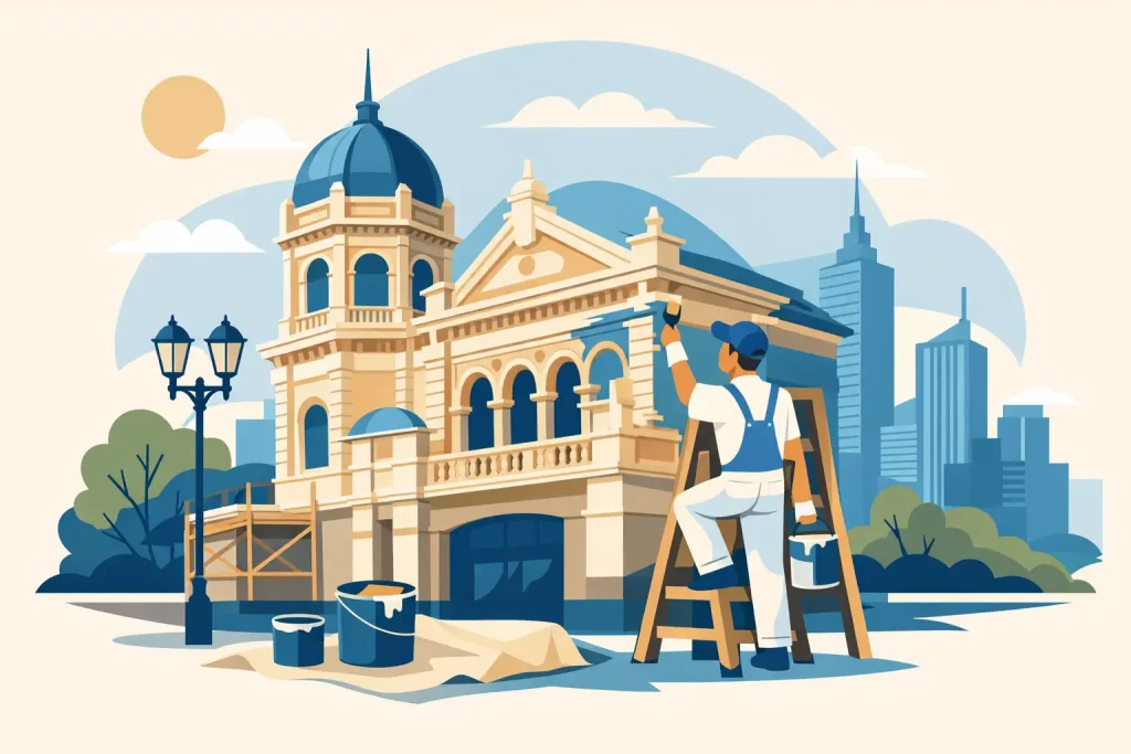 Heritage Painting Services for Melbourne Buildings