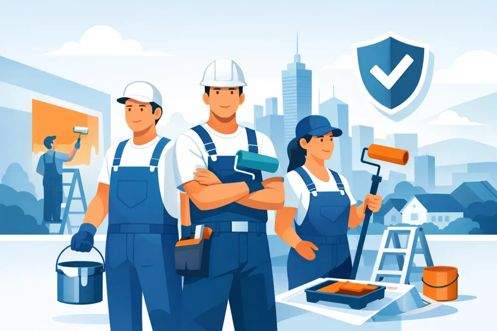 Qualified Insured Painters Melbourne for Reliable Work
