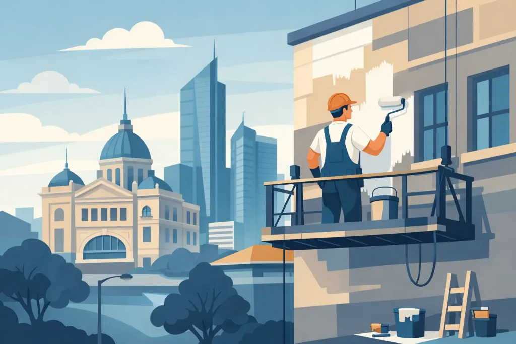 Facade Repainting: What Melbourne Buildings Need