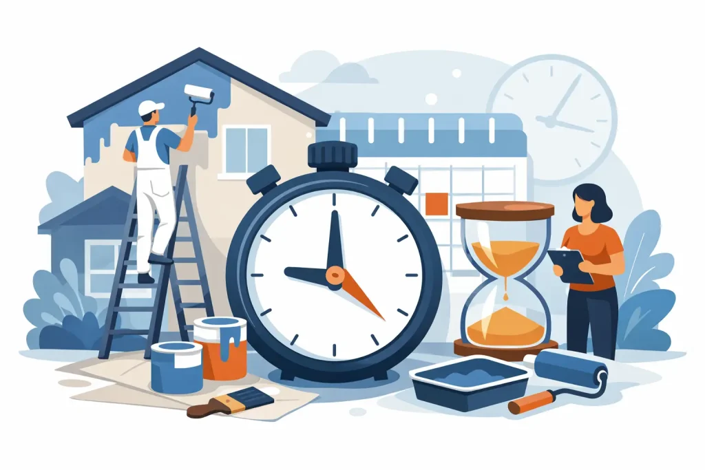 How Long Does Repainting Take? Clear Timelines