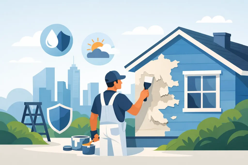 How to Prevent Paint Peeling in Melbourne Homes