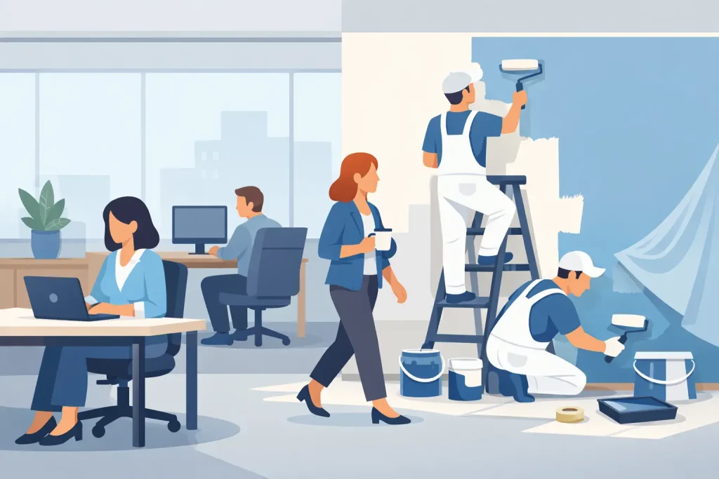 Occupied Premises Painting Without the Disruption