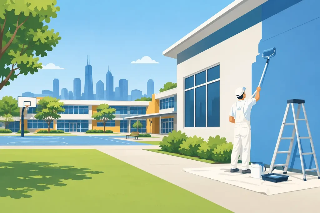 School Repainting Case Study for Melbourne Campuses